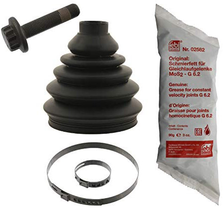 febi bilstein 49070 CV Boot Kit with additional parts, pack of one
