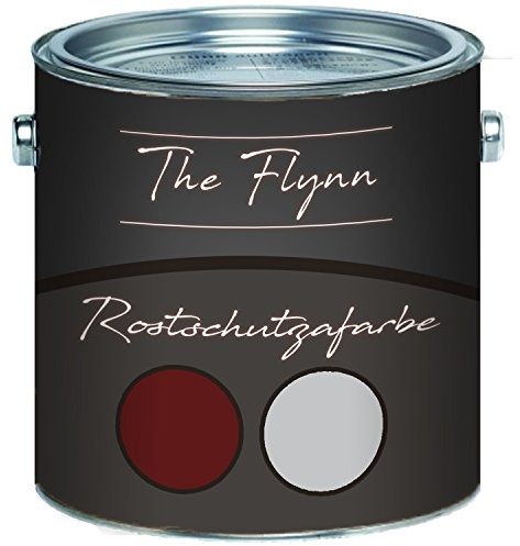 The Flynn - Primer antiruggine per la massima protezione contro la ruggine e la corrosione, resistente alle intemperie, per metallo (10 l, marrone)