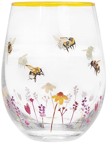 Busy Bees Gin-Cocktailglas ohne Stiel