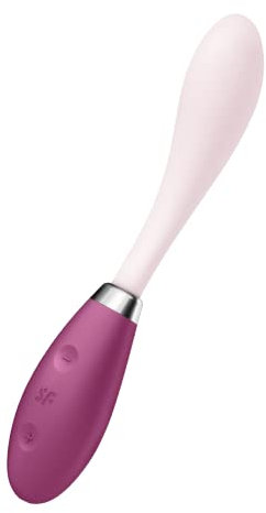 Satisfyer G-Spot Flex 3 | Vibratore flessibile per il Punto G | Silicone di alta Qualità in Viola | Sex Toy impermeabile (IPX7) | Dildo Multi-Vibratori per Donne e Uomini Sex Toys