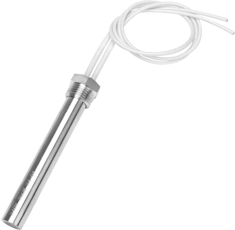 DERNORD Riscaldatore a cartuccia ad immersione 240V 200W Hot Rod Sostituzione Elemento Riscaldante Filettatura 1/2 pollice