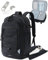bagsmart Carry-On Travel Backpack, 17.3 Inch Large Travel Bag, Laptop Backpack, Personal Belongings Backpack with Shoe Pocket, 30L Waterproof Casual Backpack, Black