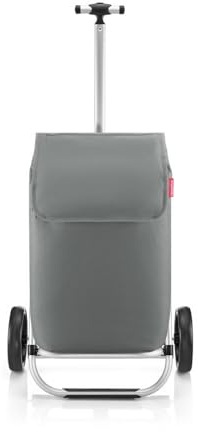 reisenthel Carrello per la spesa grigio – leggero, spazioso carrello per la spesa settimanale