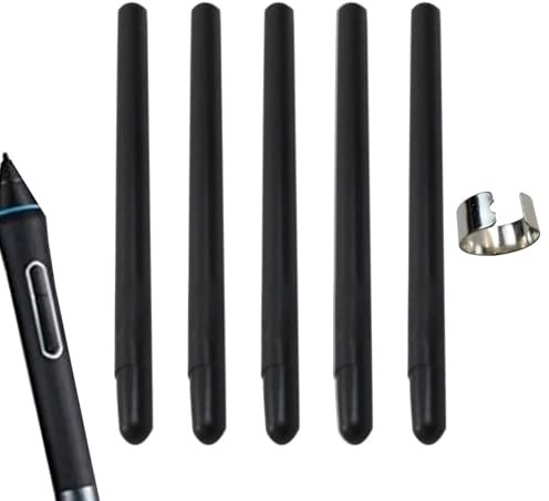 Pennino per tablet da disegno, punta stilo per tablet digitali | Suggerimenti per penne da disegno, 5 punte per matita di ricambio, accessorio per tablet digitali con