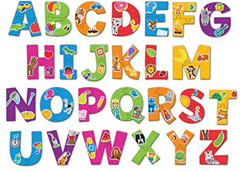 Learning Resources LER8590 Alphabet Puzzle Cards