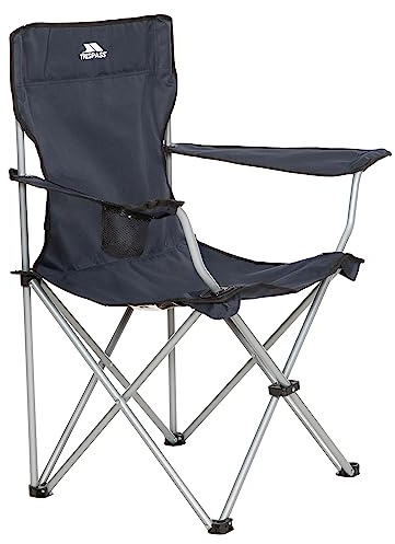 Trespass Folding Chair Cup Holder Fishing Camping Garden Picnic Seat Settle