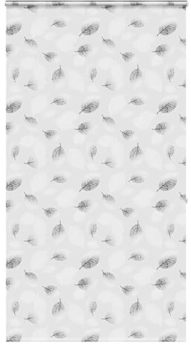 vidaXL Shower Roller Blind with Cassette 130x240 cm Fabric Width 126 cm