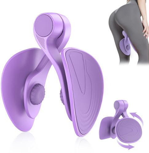 Kegel Exerciser, Pelvic Floor Muscle Exercise Devices for Women, Inner Thigh Exerciser Leg Workout Equipment Thigh Trainer for Male Hip Trimmer Inner Thigh Toner Workout