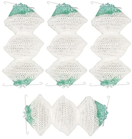 Tsudoku Paquete de 4 faroles de gas con forma de acordeón 95 con clip