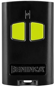 Benincà to.GO 2VA Télécommande 2 canaux, 433.92 MHz, avec Double Codage Advanced Rolling Code et Rolling Code - Transmission 128 et 68 Bits