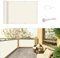 SUNNY GUARD Balkon Sichtschutz 75x400cm Balkonverkleidung Balkonabdeckung Balkonumspannungen UV-Schutz Wind und wetterfest mit Kabelbinder,Creme