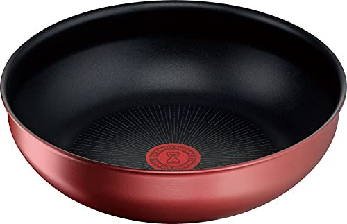 Tefal Wok 26cm Ingenio IH Red Unlimited Tous feux + induction - L3837792