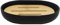 Douceur d'Intérieur Smart Seifenschale (12,2 x 9,3 x 2,5 cm), Schwarz, Polystyrol und Bambus