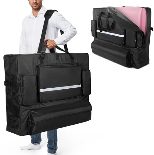 Luxja Massageliege Aufbewahrung Tasche, Schwarz