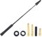 CGEAMDY Autoantenne, Radio Antenne Teleskop FM, Einziehbare Antenne Aus Kohlefaser, Autoradio Auto Dachantenne Kurz Mit Starker FM/AM Empfangsfunktion(Schwarz)