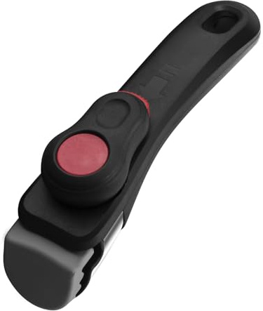 Noxtioanip Manico Rimovibile, Manico per Pentola Universale, Manici in Bachelite di Ricambio, Design Ergonomico, Rimovibile Accessori Impugnatura, Resistente Fino a 5kg per Wok, Stufati, Padella Delle