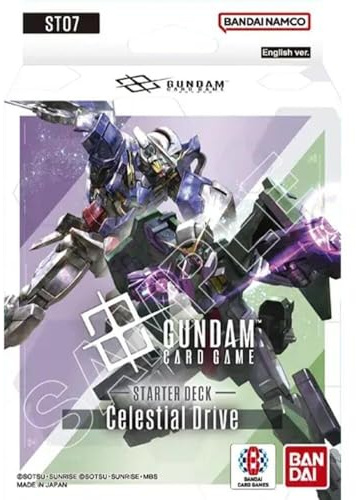 Gundam Card Game Starter Deck - Celestial Drive (ST07) - 50 Cards