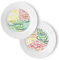j&m Original Healthy Eating Plate & Low Carb Diet Plate (2 Pack)