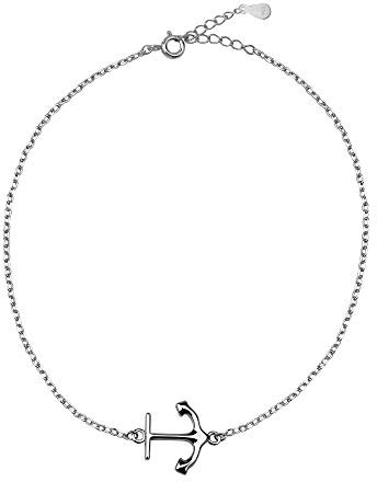 Sofia Milani - Damen Armband 925 Silber - Anker Anhänger - 30229