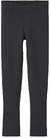 NAME IT Mädchen Stretch-Leggins mit Gürtelschlaufen