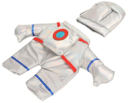 Costume per Cani Carino, Divertente, Elegante, Allentato, Costume da Astronauta per Animali Domestici, per la Festa di Natale, Festa di Halloween, Costume da Cane da Indossare