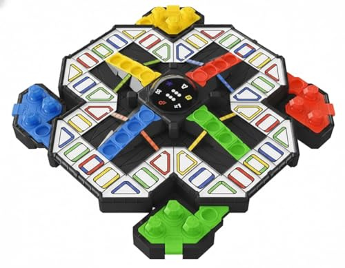 GiiKER Super Ludo - elektroniskt brädspel - smart sämre steg man - interaktivt tärningsspel - smart spel med ljuseffekter - familj och barnspel - födelsedagspresent till barn -