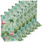 NYVI Niedriglehner Auflagen Rio 100x48 cm 6er Set - Flamingo - Gartenstuhl Sitzauflage mit 5 cm Sitzpolster - Bequem, Robust, Pflegeleicht