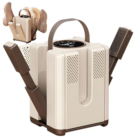 LPQKCcY Boot Dryer Shoe Dryer with 4 Timer Boot Warmer Portable Adjustable Multi-function 6-arm Electric Heater Drying Blower for Shoes, Gloves, Hats, Socks, Ski Boots