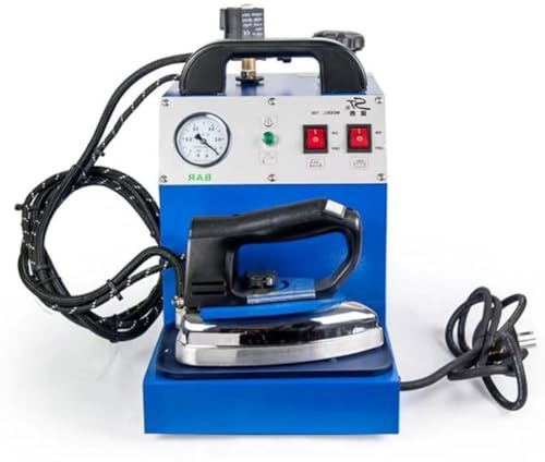 JODAIS Commercial Steam Ironing Machine, Industrial Steam Ironing Station, 1600W High Power Boiler + 900 Irons, 4L Water Tank Capacity, For Laundry, Clothing Store, Factory, Commercial