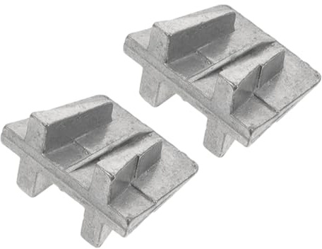 FIXOSHEE Cales de Manche en Aluminium 2 Pcs pour Coins Coniques de Hache et Marteau, Accessoires de Réparation pour Serrage Tenons Meubles, Outils à Main pour Fixation Stable et