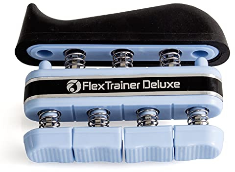 AFH-Webshop Afh Flex Trainer Deluxe Leicht Bleu Clair Entraîneur de Main. Mixte, Unisexe