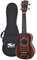 VOLT by Voggenreiter Ukulele Zebrano, Größe: Concerto, laminierte Decke Mahagoni, Griffbrett: Palisander, edle Lackierung, auffallenden Zebrano-Maserung, Länge: 600 mm, inkl. gefütterte Tasche