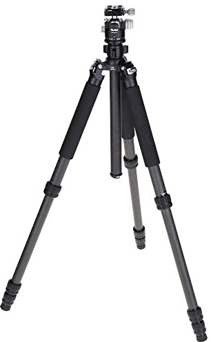 Rollei Rock Solid Beta Mark III, 178,5cm Kamera Stativ aus Kohlefaser Dreibeinstativ für Schwere Kamera 24kg Tragkraft Fotostativ Carbon mit Einbeinstativ Funktion für Professionelles Fotografie