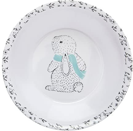 THERMOBABY - Lot Vaisselle Melamine Forêt - Assiette - Bol - Gobelet
