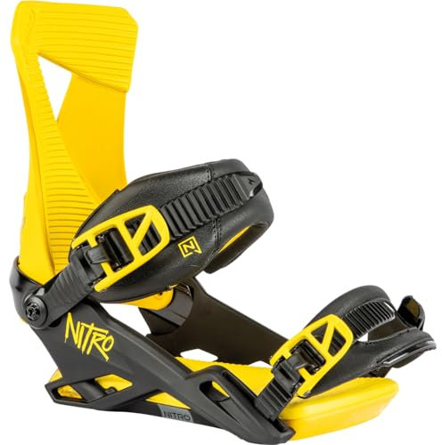 Nitro män All Mountain Freestyle billig bindning snowboardbindning, noll bad dagar, L