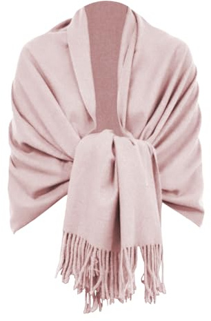 Van Der Rich ® - Echarpe Douce mélange Cachemire Laine - Femme (5-Rose)