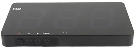 Fonometro da Parete, Fonometro, Fonometro Digitale LCD da 9,6 Alimentato Tramite USB, Tester di Rumore 30‑130 DB per Aule, Studi, Case, Fabbriche