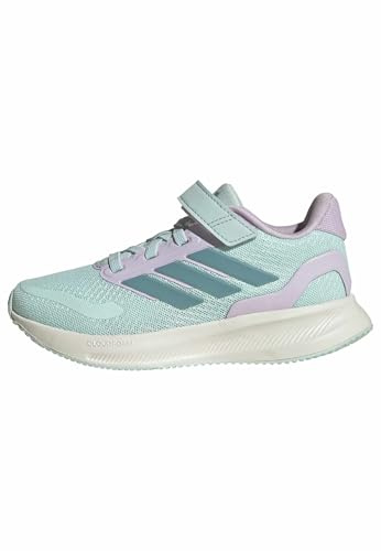 adidas Unisex Kids RUNFALCON 5 Shoes Kids, Halo Mint/Mint ton/ice Lavender, 11 UK Child