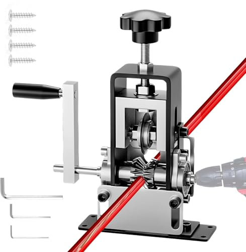 Spellacavi Elettrici, Spelafili Elettricista, per Cavo in Rame da 1-25 mm, Pinza Spelafili Elettricista Alimentata a Manovella o Trapano, Spelacavi per Cablaggio, Riciclaggio e Spelacavi