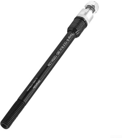 MeevrgR Adattatore per asse passante per rimorchio per bici - Lega di alluminio CNC regolabile da 160-178 mm per rimorchi da carico per bambini (P1.0)