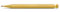 Kaweco SPECIAL Druckbleistift Messing 2.0 mm I Mechanischer Bleistift aus hochwertigem Messing zum Zeichnen I Luxuriöser Druck-Bleistift nachfüllbar ohn e Radiergummi I Druckminenbleistift 14 cm