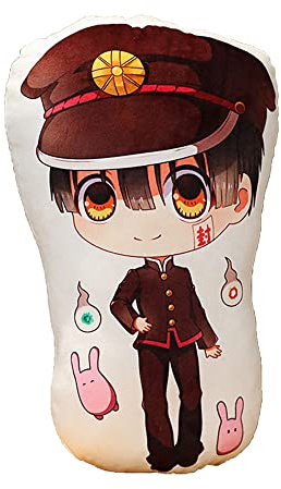 QAHEART Anime Toilet-Bound Hanako-kun Plush Pillow Yugi Amane Yahiro Nene Stuffed Pillow Cushion Doll Soft Throw Pillows Decoration Children Birthday Gifts