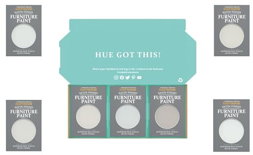 Rust-Oleum Furniture Paint in Satin Finish – Delicate Greys Tester Box