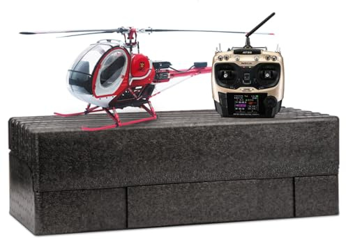 Bricksdiytoy Remote Control Helicopter for Adults, ltitude Hold RC Helicopters with Gyro & LED Light, High Precision Remote Control Aircraft Outdoor Model with12 Channel, Gift for Adults