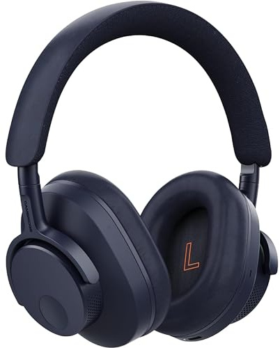 Cambridge Audio Melomania P100 SE - Trådlösa Bluetooth-hörlurar med ANC, Hi-Fi-ljud, upp till 100 tim batteri, utbytbart batteri, gamingläge, fodral (Blå, P100 SE)