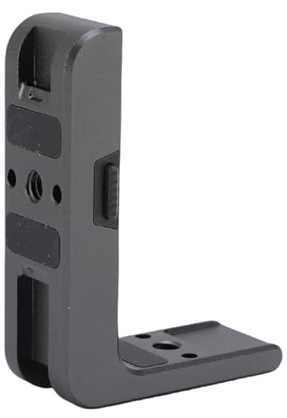 Fydun Piastra a Sgancio Rapido a Forma di L in Lega di Alluminio per Fotocamera con Commutazione Orizzontale e Verticale per Action5Pro 4/3.