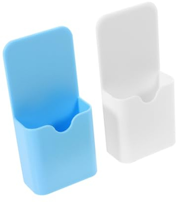 FUNNETOYU Boîte de Rangement Magnétique pour Marqueurs, Organisateur de Marqueurs Scolaires ABS, Support Porte-Stylo pour Tableau, 2 Pièces