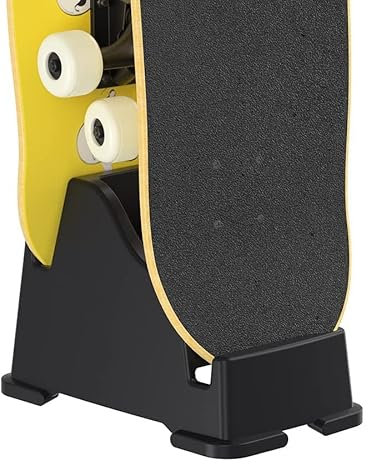 BOOSTEADY Skateboard Halterung Skateboard Ständer Skateboard Rack Skateboard Zubehör für tragbare Aufbewahrung und Präsentation (2 Schlitz)