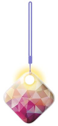 Gaiatop Handwärmer Wiederaufladbar, Doppelseitige Heiße Hände mit Licht & 2 Riemen, Wiederverwendbare Tragbare Elektrischer Taschenheizung, Geschenke für Frauen Männer