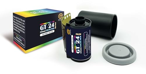 GT PHOTO Pellicule Photo Couleur Retro 35mm - 24 Photos